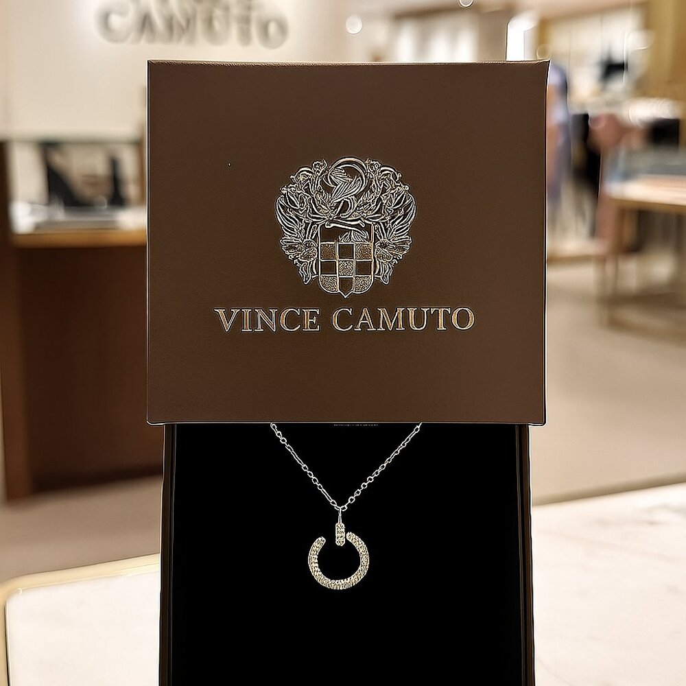 VINCE CAMUTO Necklace In Silver(Ayla) NIB MSRP$160